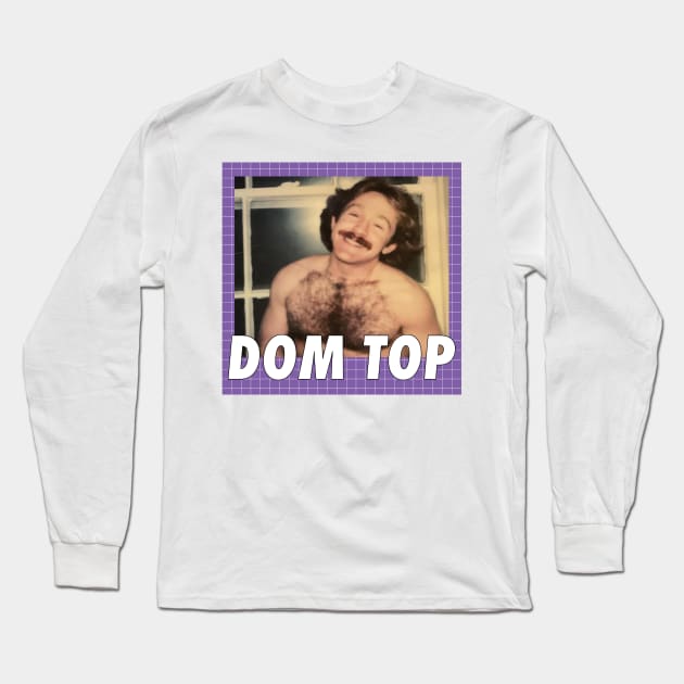 DOM TOP (Leslie Jordan Vintage Photo) Long Sleeve T-Shirt by SNAustralia